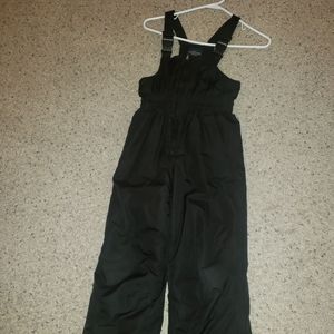 Black Snowbibs Kids Size Medium (8)